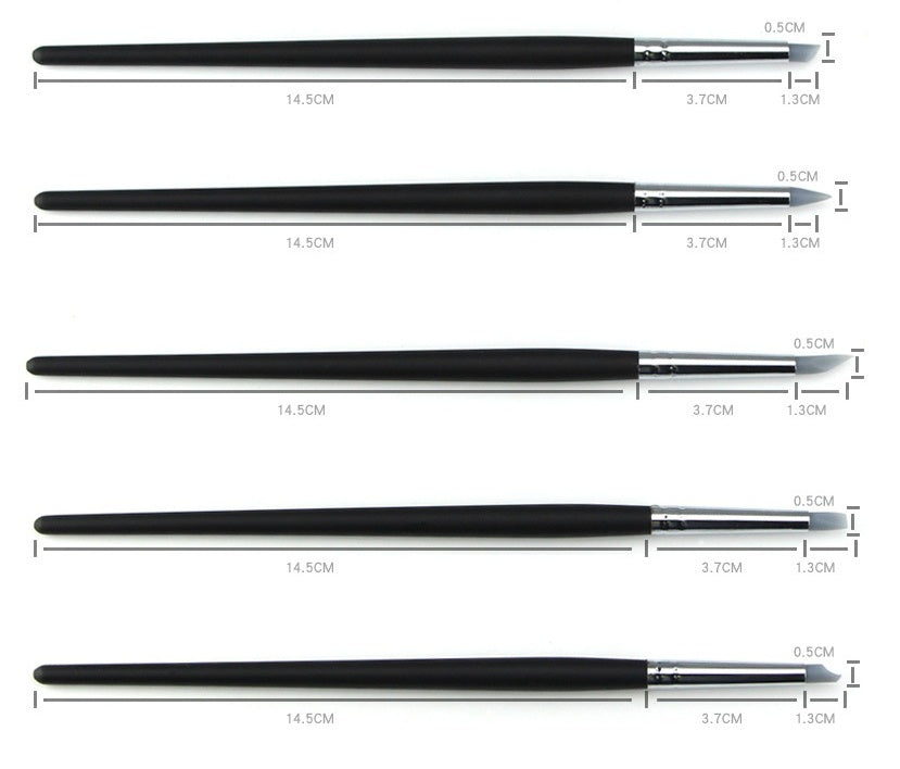 Silicone Paint Brush For Color Painting