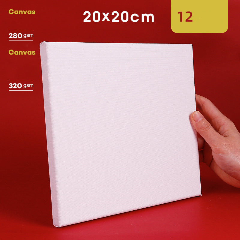 Blank Oil Painting Linoleum Canvas Frame