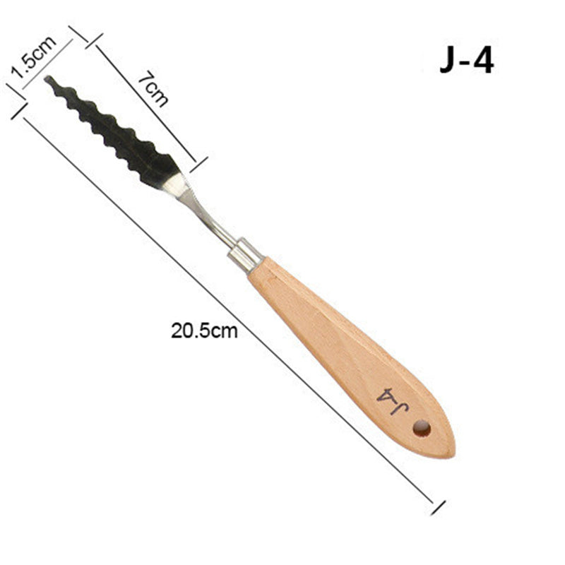 Special-shaped Oil Painting Scraper Paint Palette Knife