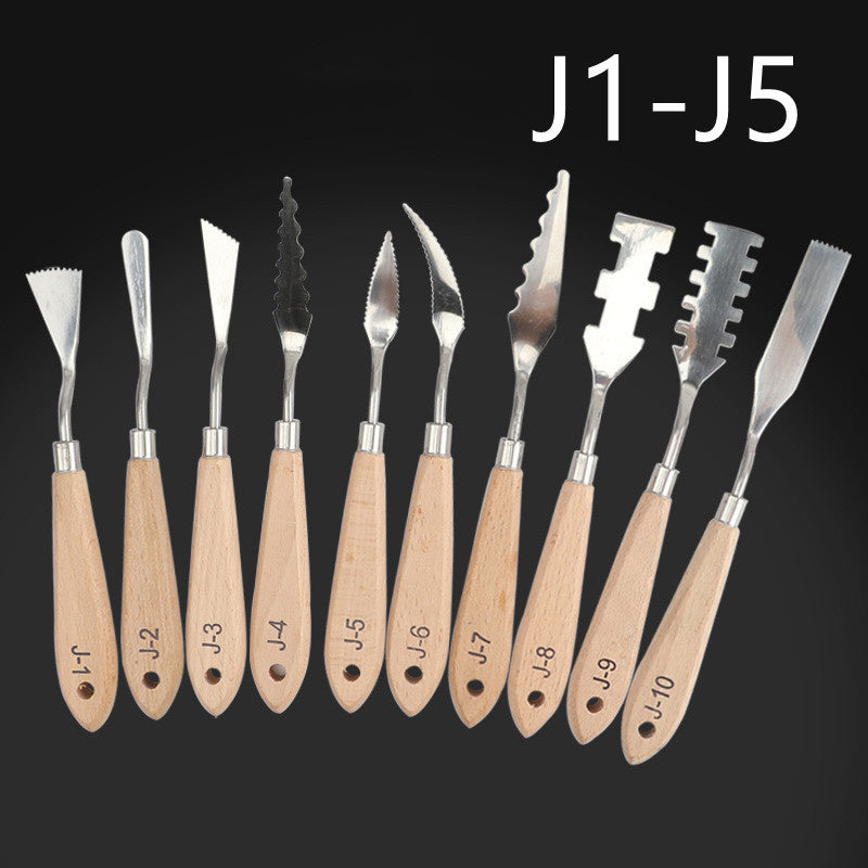 Special-shaped Oil Painting Scraper Paint Palette Knife