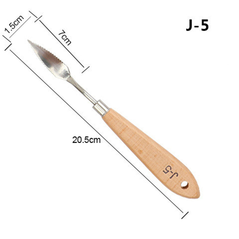 Special-shaped Oil Painting Scraper Paint Palette Knife