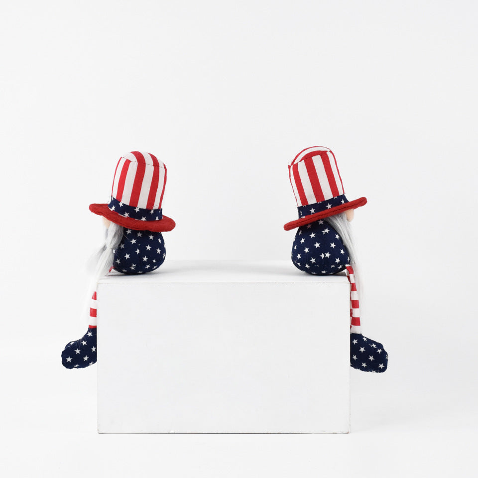 Decoration US July 4th Commemorative Gift Cute Dwarf Dwarf Cloth Arts And Crafts