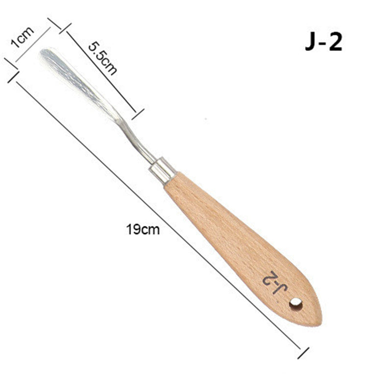 Special-shaped Oil Painting Scraper Paint Palette Knife