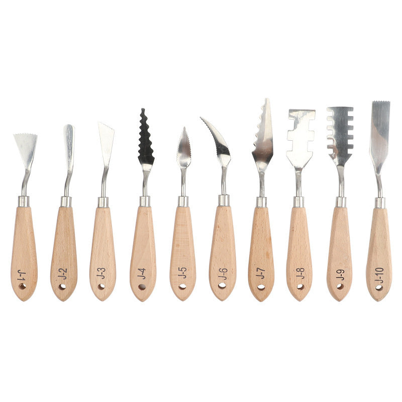 Special-shaped Oil Painting Scraper Paint Palette Knife