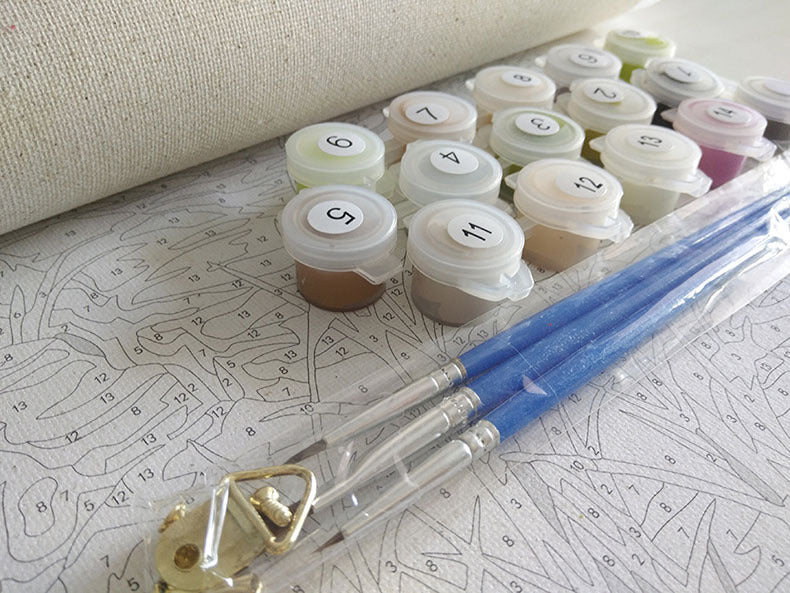 Deer digital painting