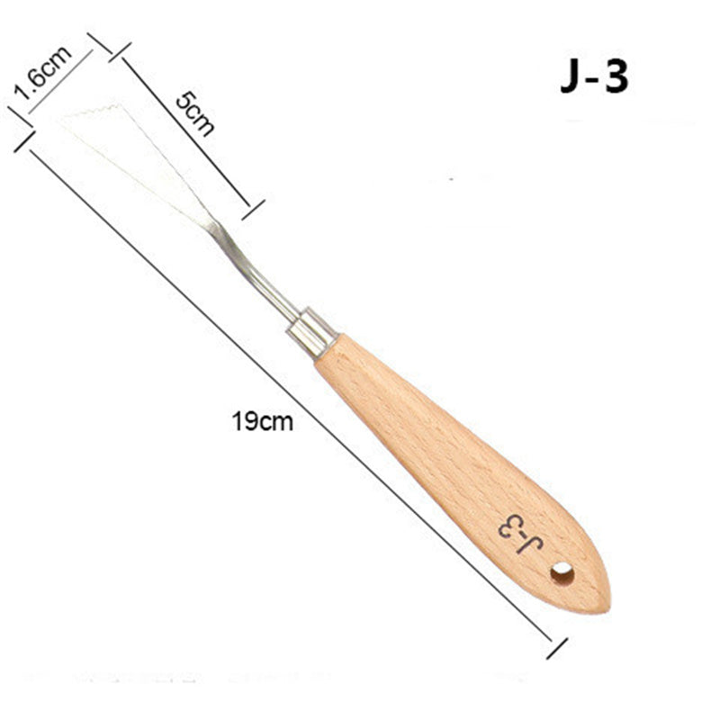 Special-shaped Oil Painting Scraper Paint Palette Knife