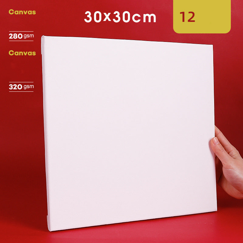 Blank Oil Painting Linoleum Canvas Frame