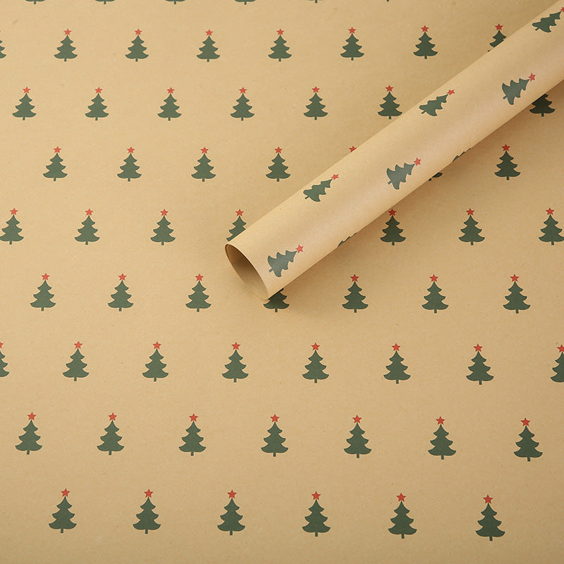 Christmas Kraft Paper Vintage Gift Wrapping Paper