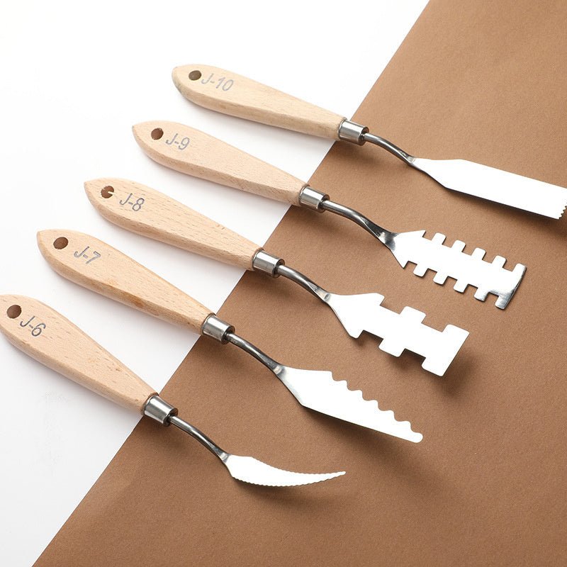 Special-shaped Oil Painting Scraper Paint Palette Knife