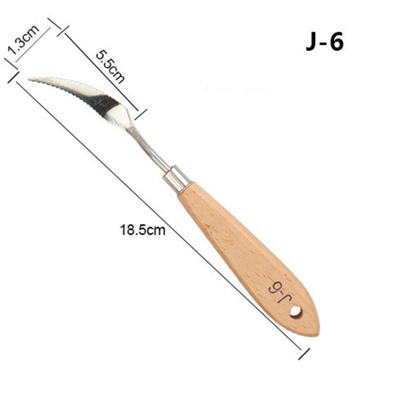 Special-shaped Oil Painting Scraper Paint Palette Knife