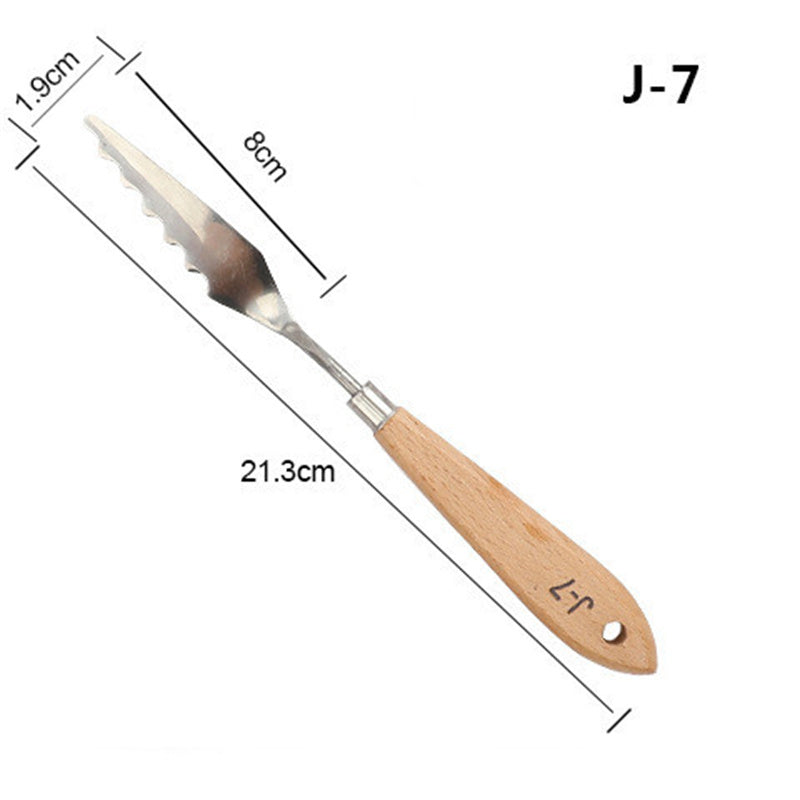 Special-shaped Oil Painting Scraper Paint Palette Knife